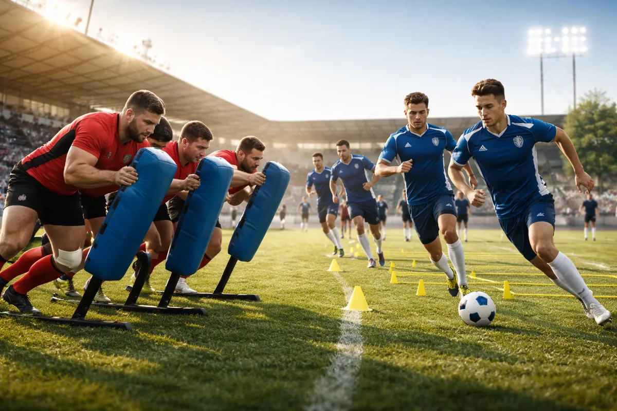 Comment les clubs de rugby et de football améliorent-ils la condition physique de leurs joueurs ?
