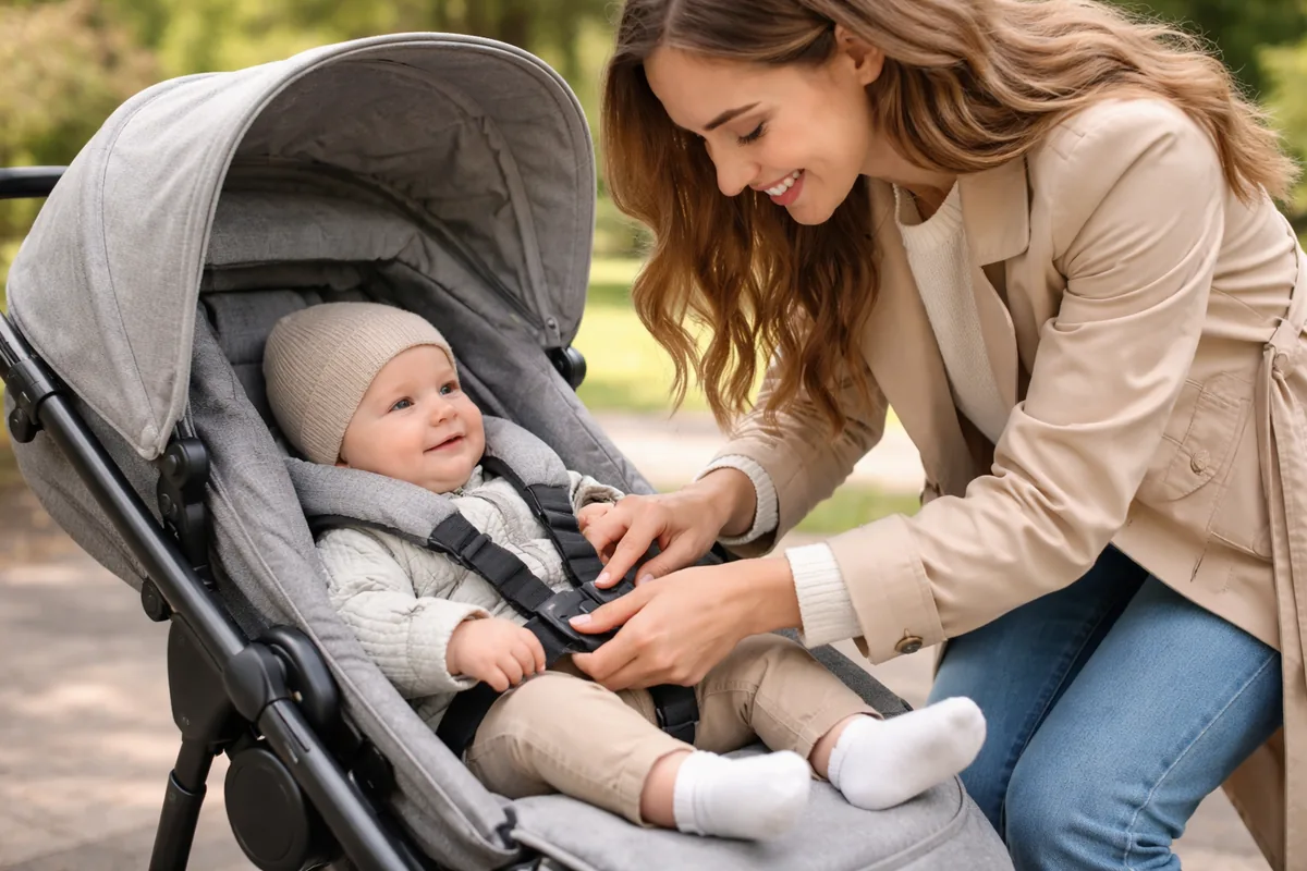 Comment assurer la sécurité de bébé lors des sorties en poussette