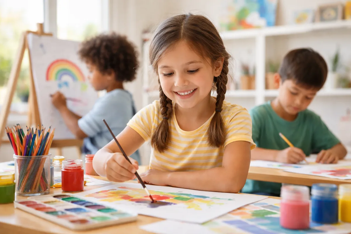 Les bienfaits de l'éducation artistique pour les enfants