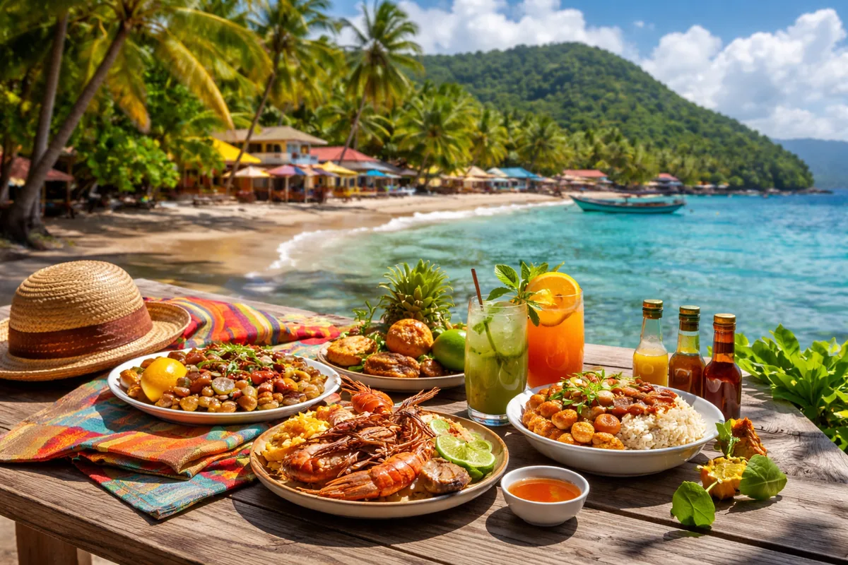 Comment allier découvertes gastronomiques et culture créole lors de voyages aux Antilles