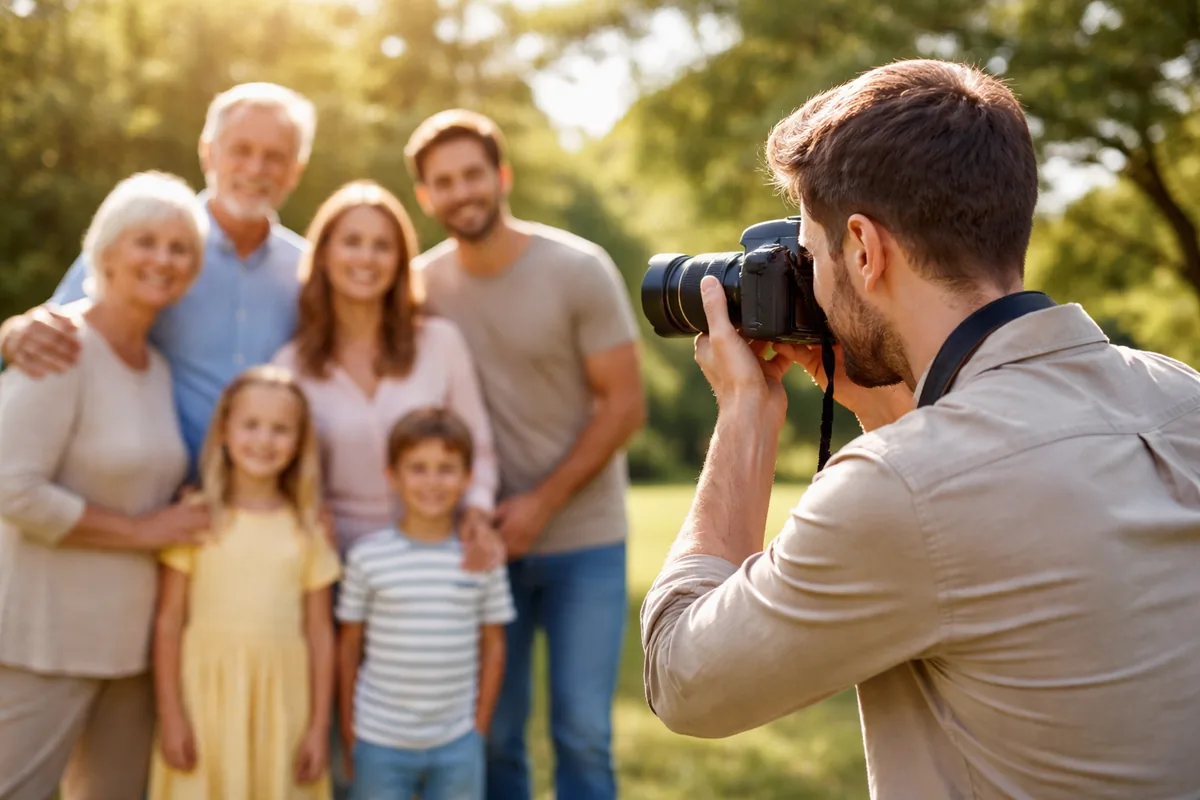 Comment choisir un photographe pour les moments familiaux importants
