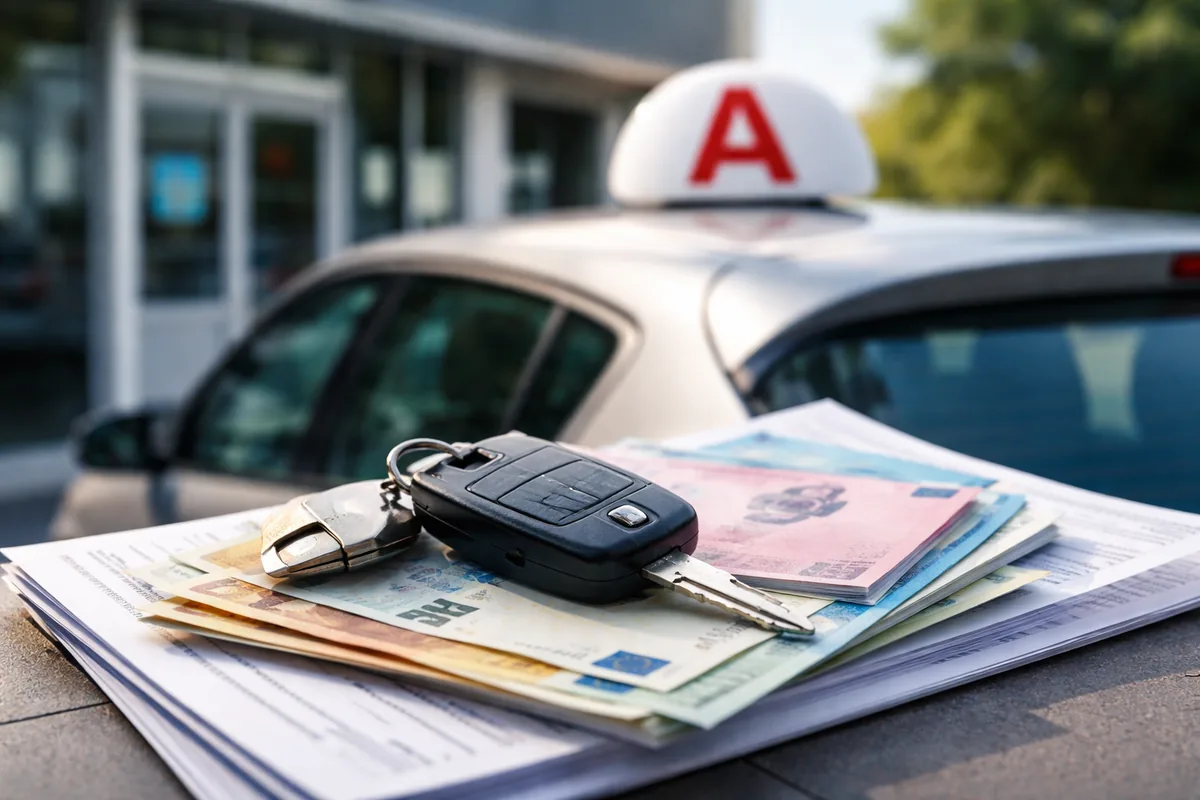Combien coûte une formation pour le permis de conduire en auto-école ?